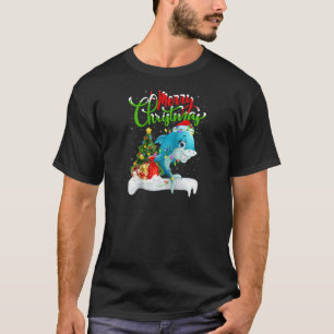 Orca Fish  Xmas Decorations Santa Orca Christmas R T-Shirt