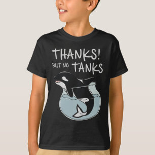 Orca Free Save The Whales Social Criticism Ocean P T-Shirt