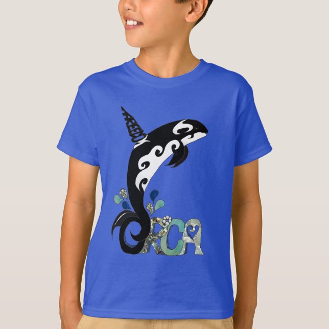Orca Freedom Art T-Shirt (Front)