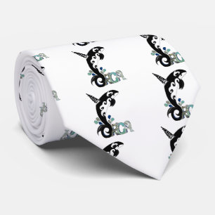 Orca Freedom Art Tie