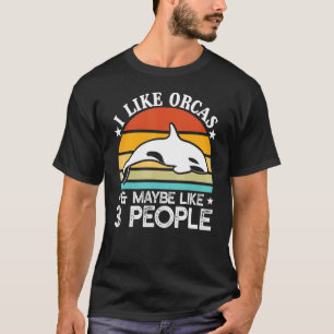 Orca  Graphic For Women Men Kids Whale 5 T-Shirt
