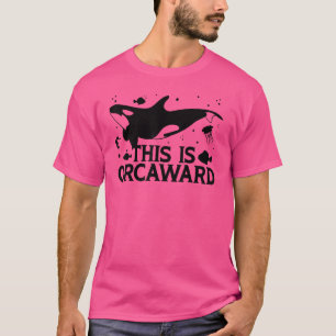 Orca Graphic For Women Men Kids Whale T-Shirt