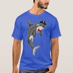 Orca Groom Cylinder Wedding T-Shirt