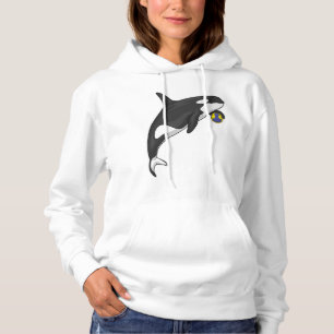 Orca Handball player Handball Hoodie
