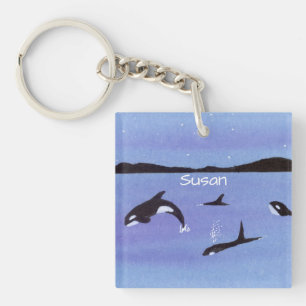Orca Key Ring
