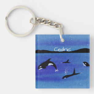 Orca Key Ring