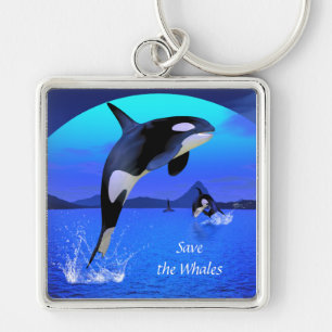Orca Keychain