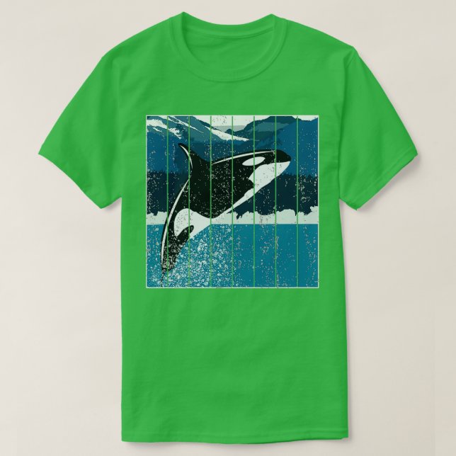 Orca Killer Whale 11 T-Shirt (Design Front)