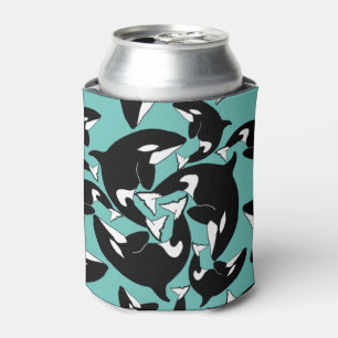 Orca Killer Whale Can Cooler