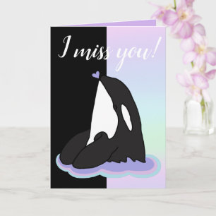 Orca Killer Whale Card