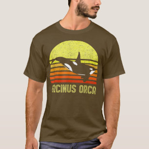 Orca Killer Whale Dolphin Marine Science Biologist T-Shirt