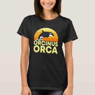 Orca Killer Whale Dolphin Marine Science Biologist T-Shirt