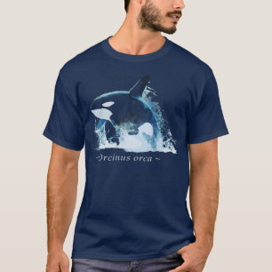 Orca Killer Whale Dolphin Marine Science Biologist T-Shirt