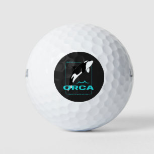 Orca Killer Whale for a girl who just loves Orcas Golf Balls