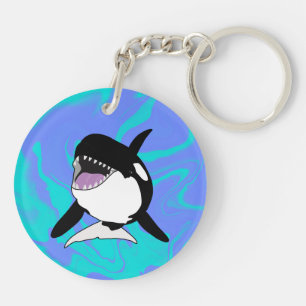 Orca Killer Whale Key Ring