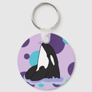 Orca Killer Whale   Key Ring