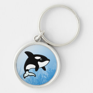 Orca / Killer Whale Key Ring