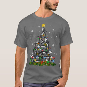 Orca Killer Whale Ornament Christmas Tree Sweatshi T-Shirt