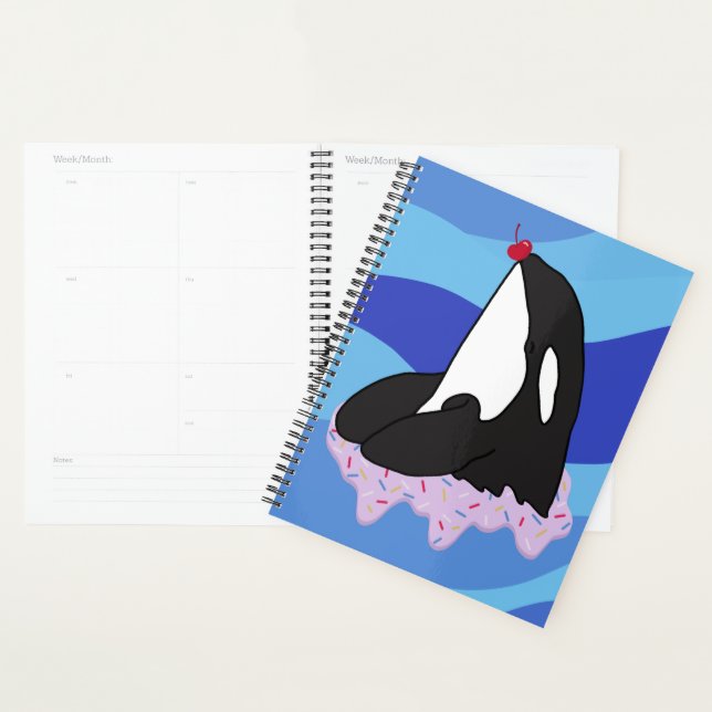 Orca Killer Whale  Planner (Display)