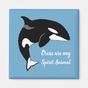Orca Killer Whale Spirit Animal Magnet