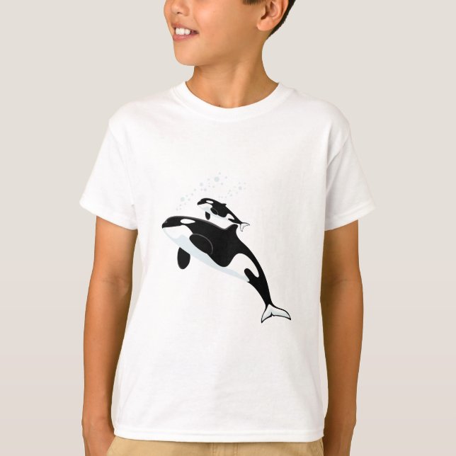 Orca Killer Whale T-Shirt (Front)