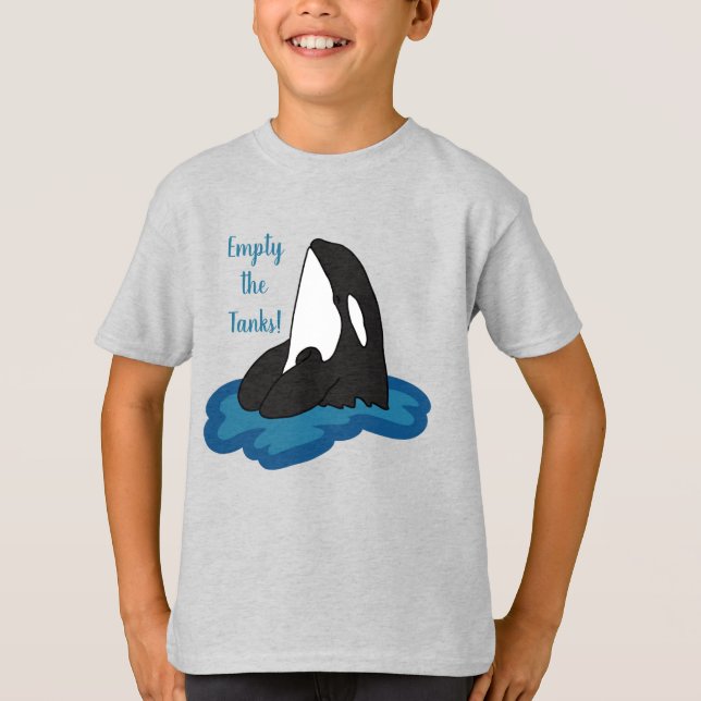 Orca Killer Whale T-Shirt (Front)