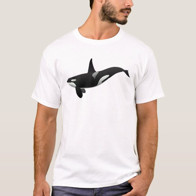 Orca Killer Whale T-shirt (Front)