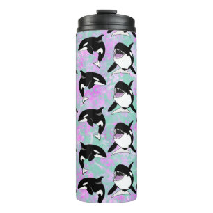 Orca Killer Whale  Thermal Tumbler