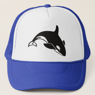 Orca Killer Whale Trucker Hat