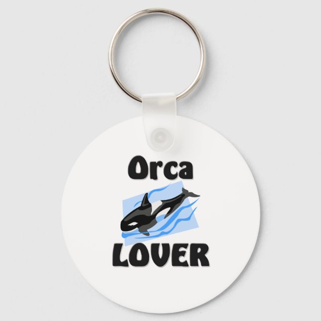Orca Lover Key Ring (Front)