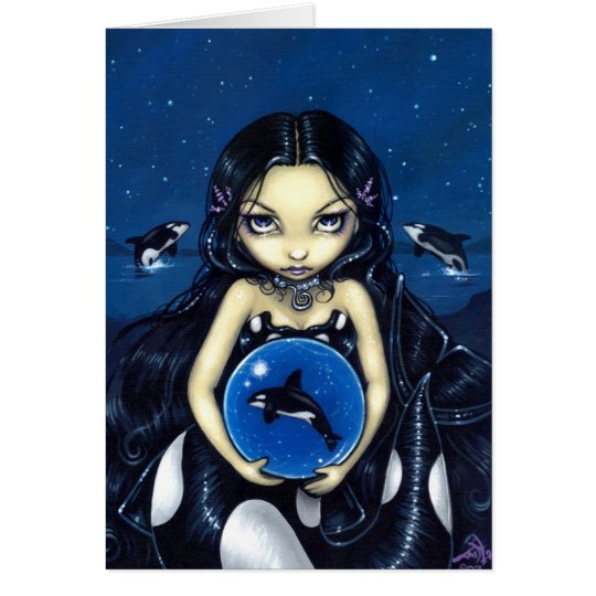 "Orca Magic" Greeting Card