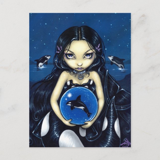 "Orca Magic" Postcard (Front)