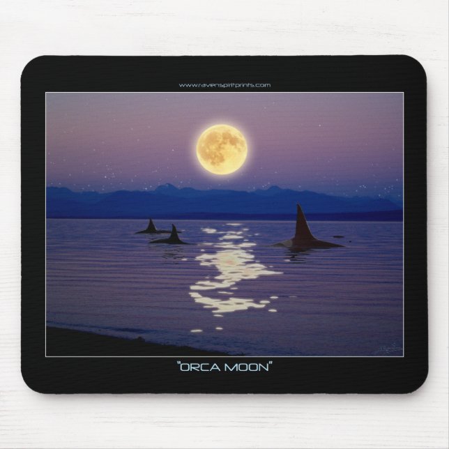 ORCA MOON Fantasy Mousepad (Front)
