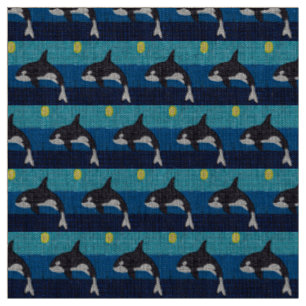 Orca - Natural Linen Fabric