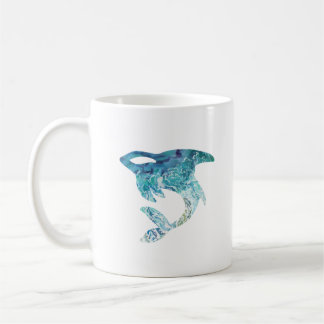 Orca Ocean Waves Tattoo Coffee Mug