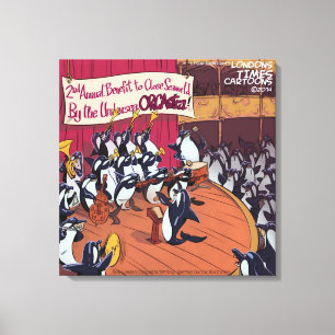 Orca Orchestra Funny Canvas Print
