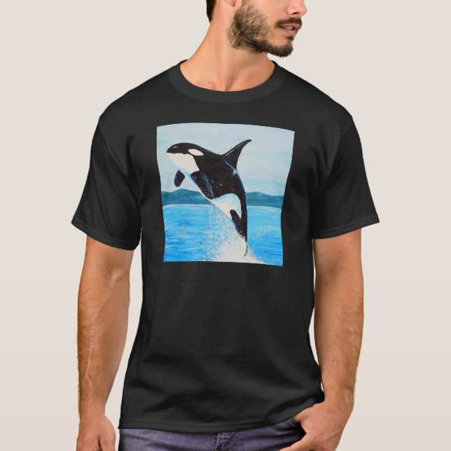 Orca Painting T-Shirt (Front)