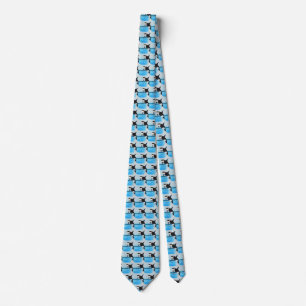 Orca Painting Tie