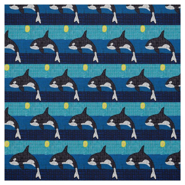 Orca - Polyester Poplin Fabric (Swatch)