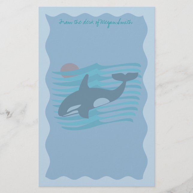 Orca Stationary Stationery (Front)