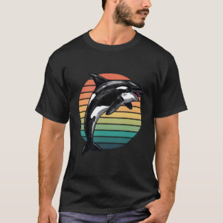 Orca Whale For T-Shirt