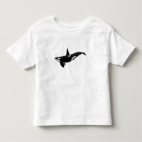 Orca whale illustration - Choose background colour