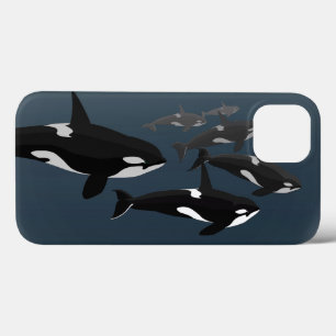Orca Whale iPhone Cases Killer Whale Art Cases