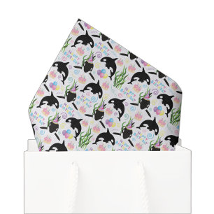 Orca Whale Tissue Paper