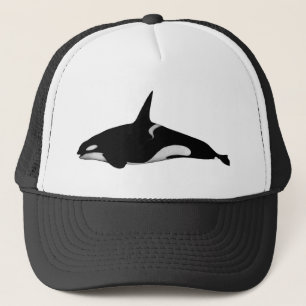 ORCA WHALE TRUCKER HAT