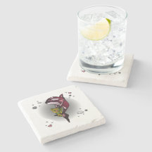 Orca Whale with Teddy Bear in Space Graphic Design