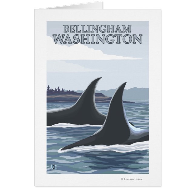 Orca Whales #1 - Bellingham, Washington (Front)