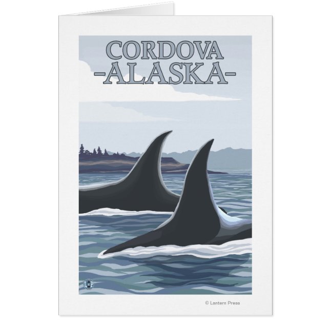 Orca Whales #1 - Cordova, Alaska (Front)