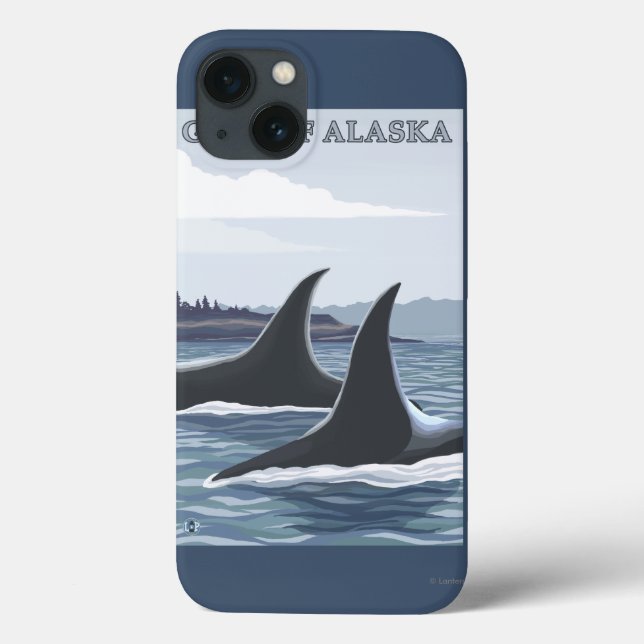 Orca Whales #1 - Gulf of Alaska Case-Mate iPhone Case (Back)