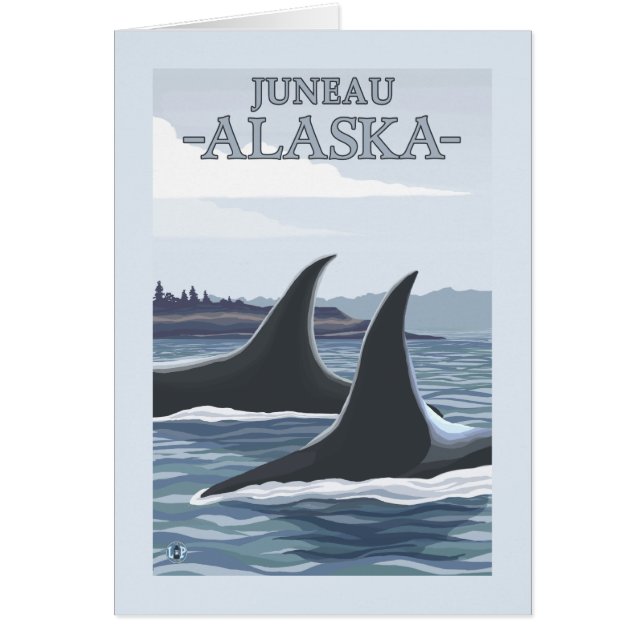 Orca Whales #1 - Juneau, Alaska (Front)